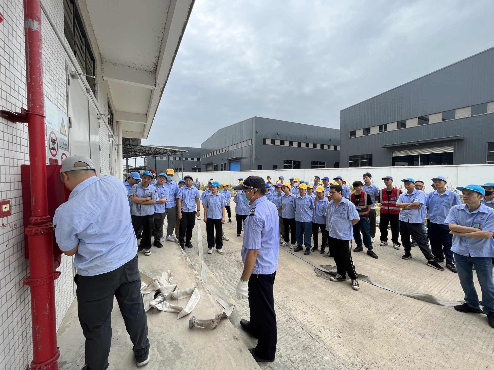 力源科技消防演練